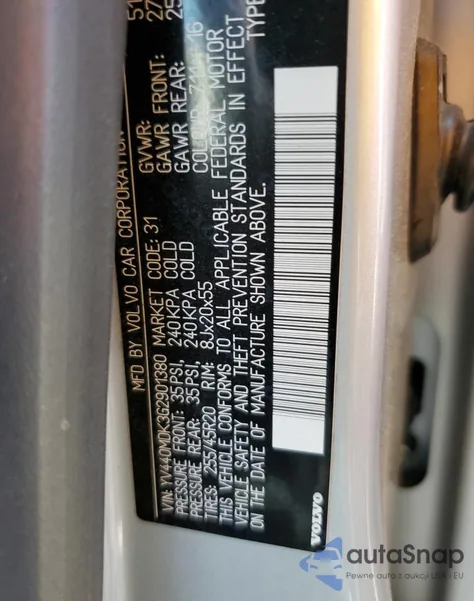 2016 Volvo Xc60 T5 Premier from USA, damaged, VIN YV440MDK3G2901380